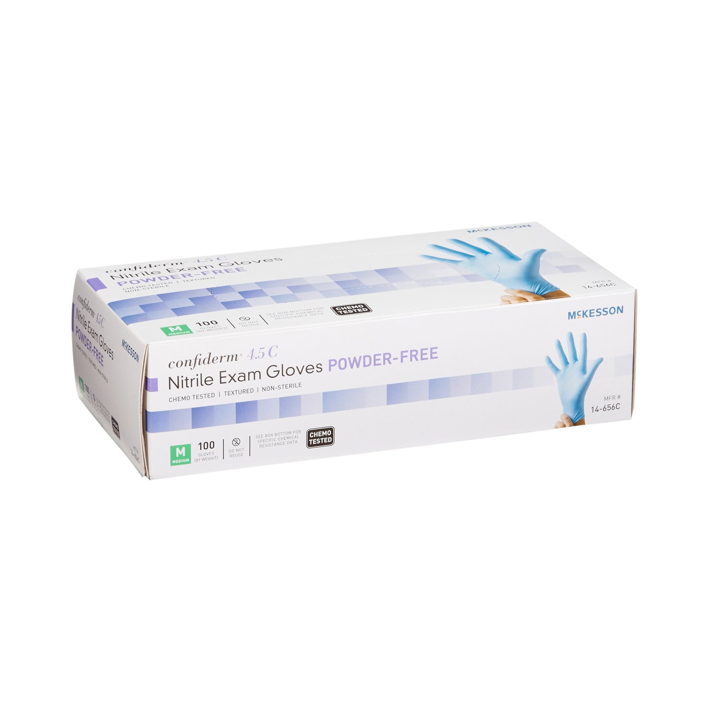 GLOVE, EXAM NTRL MED N/S CHEMO4.5C