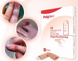 DRESSING, FNGR/TOE 2POLYMEN 8-12