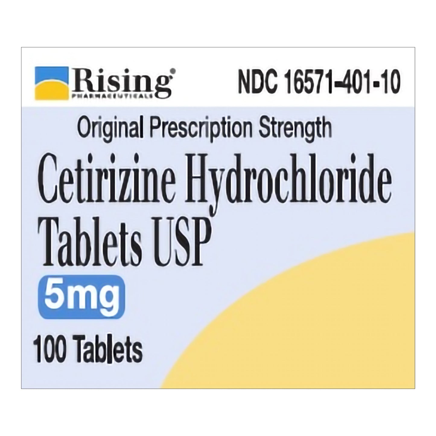 CETIRIZINE HCL, TAB 5MG