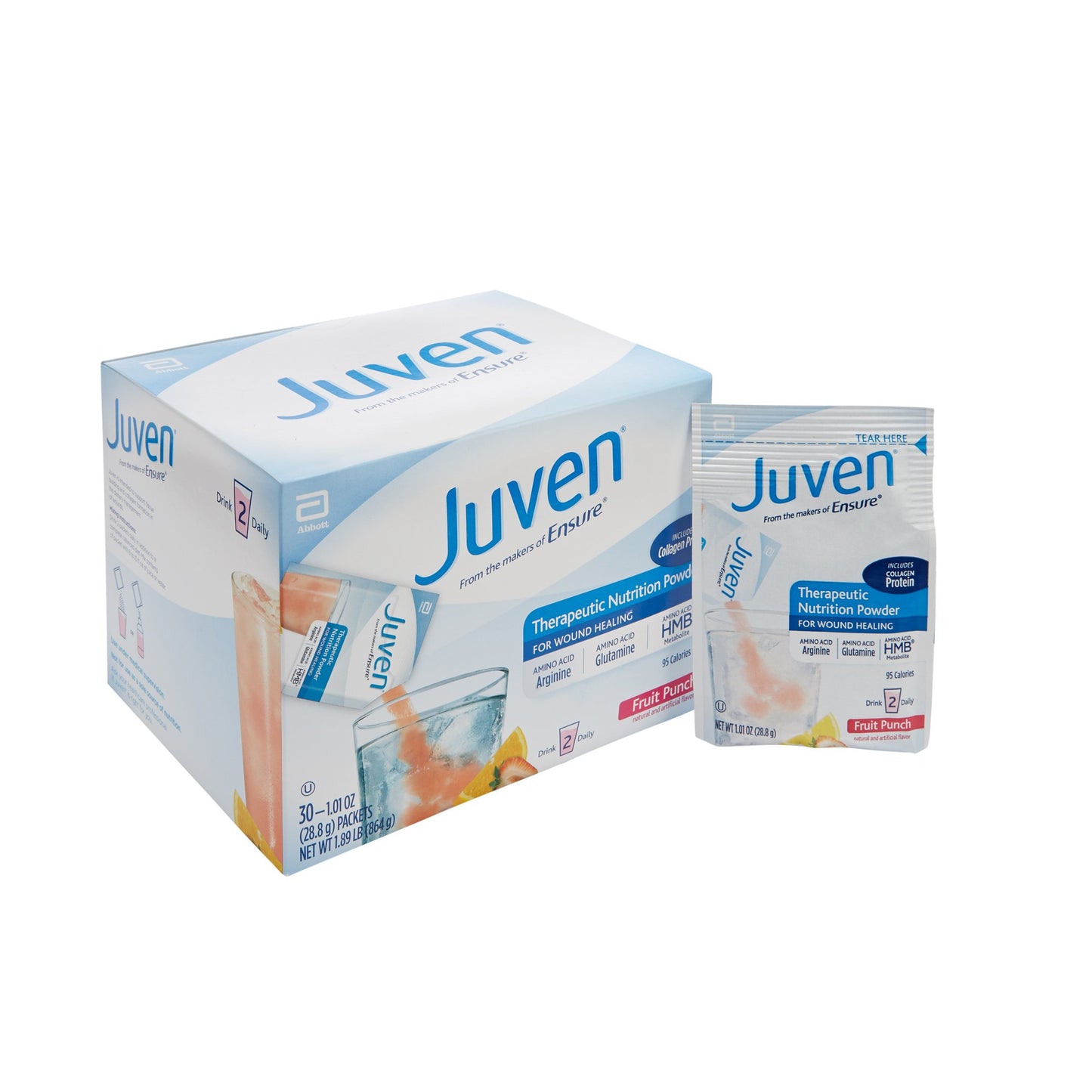 JUVEN, PDR FRUIT PUNCH 1.02OZPKT