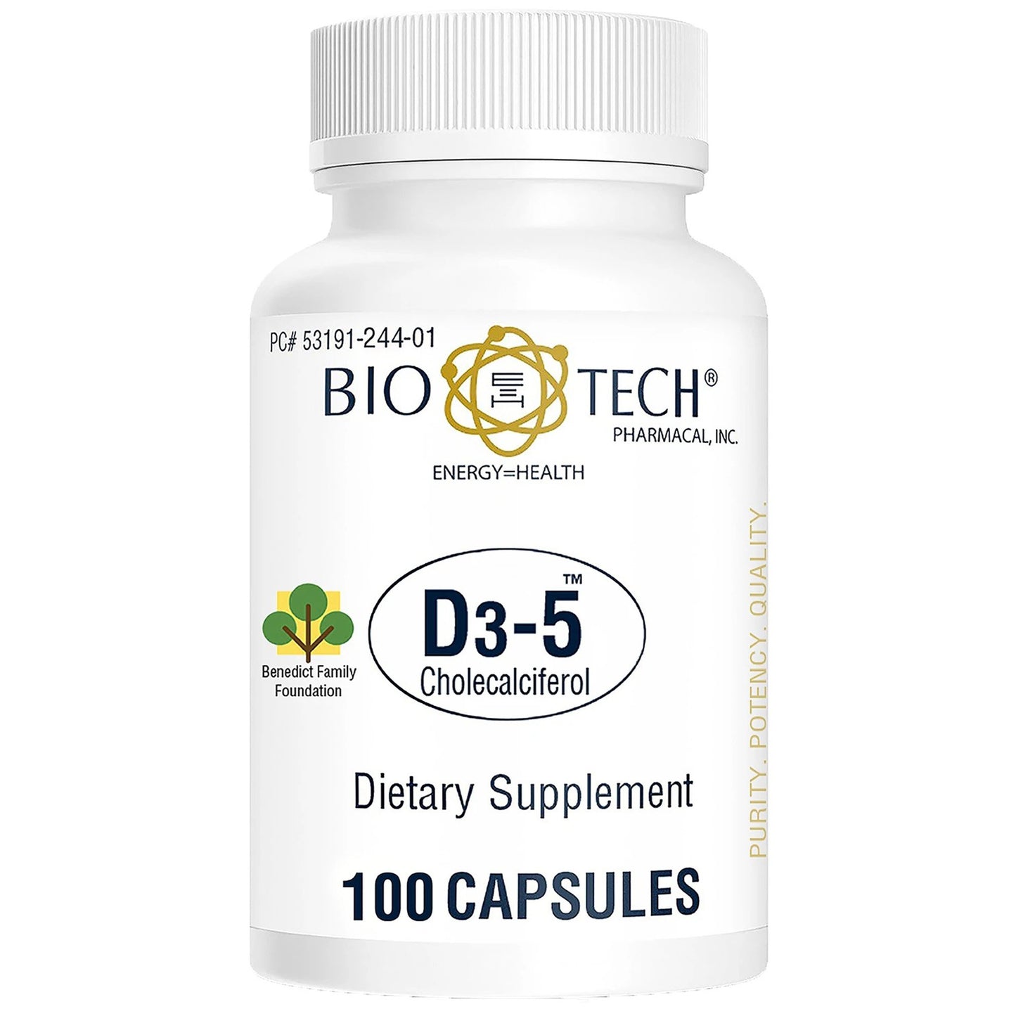 VITAMIN D-3, CAP 5000IU