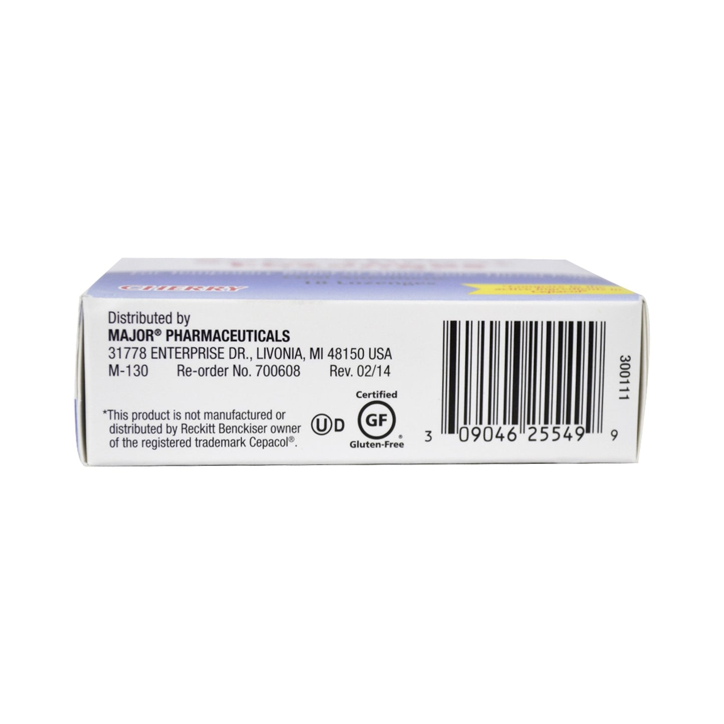 SORE THROAT, LOZ CHERRY 15MG-3.6MG