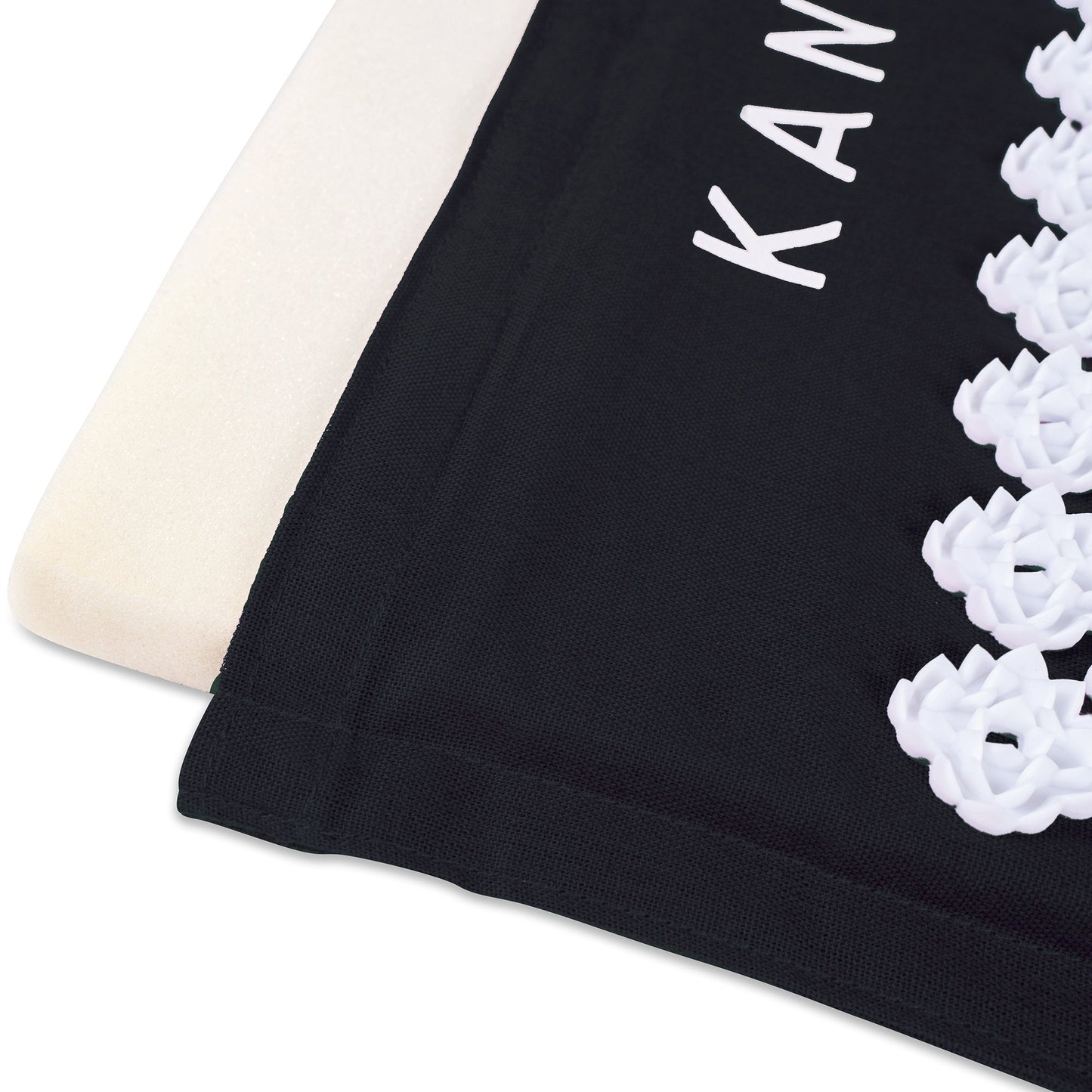MAT SET, MAT/PILLOW ACUPRESSURE MEMORY FM ONYX