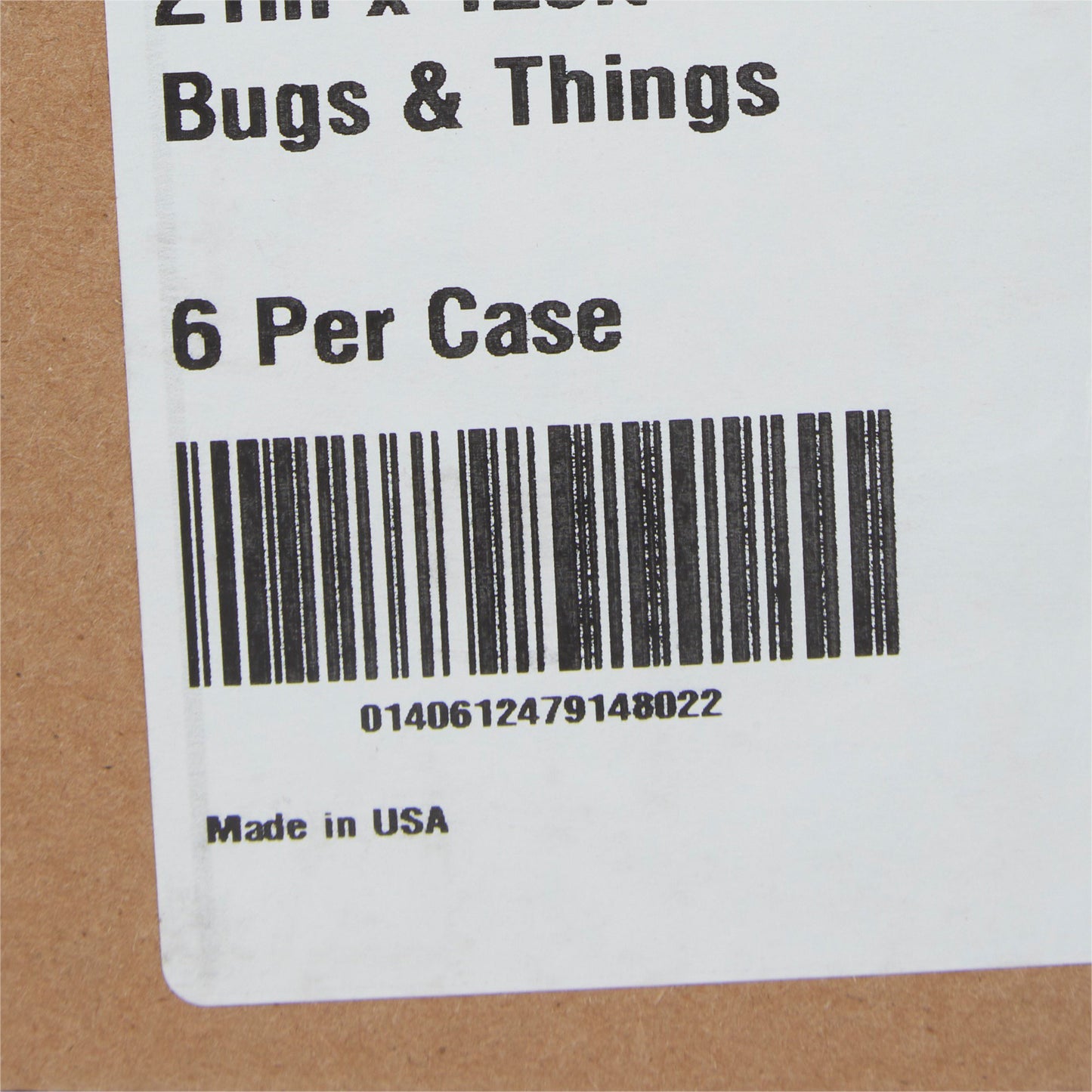 PAPER, TABLE CREPE BUGS PRNT 21"X125'