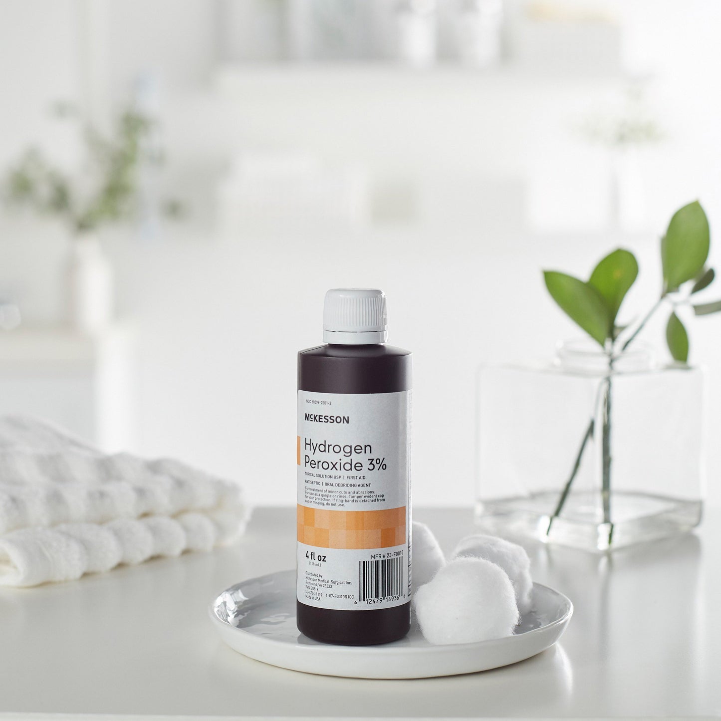 HYDROGEN PEROXIDE, 3% 4OZ