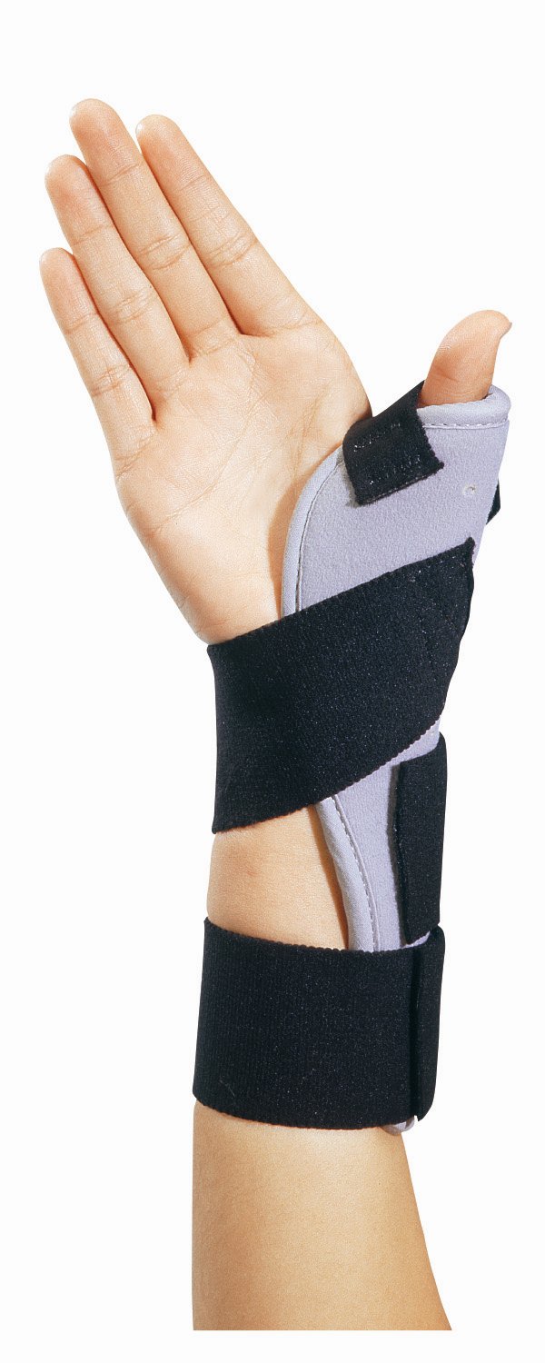 THUMB SPLINT, SPICA ABDUCTED RT UNIV DJORTH