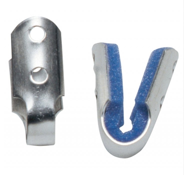 FINGER SPLINT, ALUM PADDED 3 1/4"