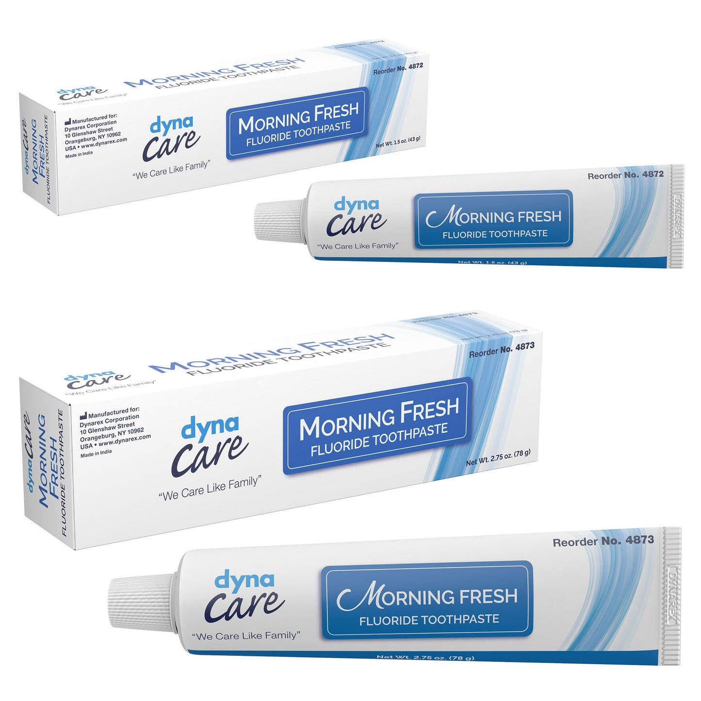TOOTHPASTE, 2.75OZ TUBE