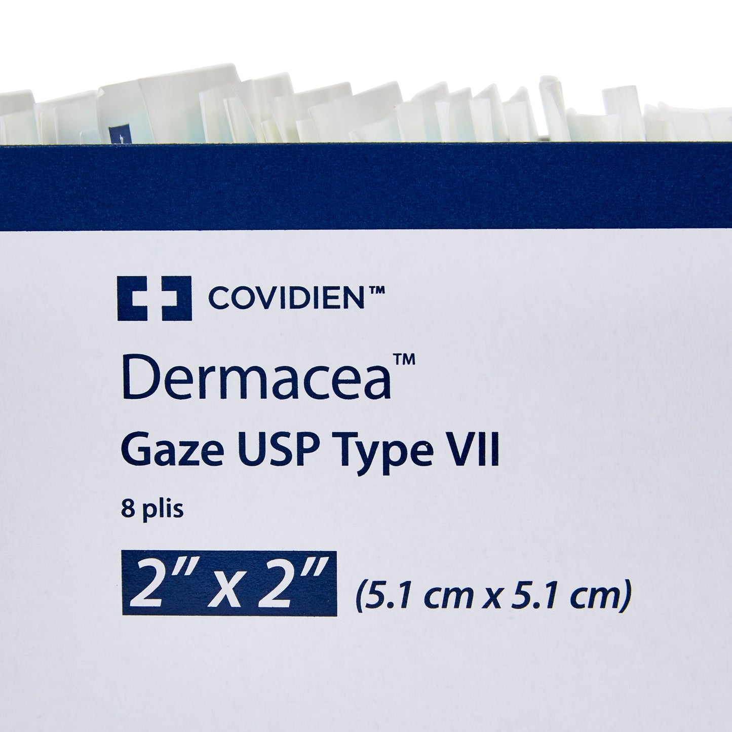 SPONGE, GAUZE DERMA 8PLY STR 2X2