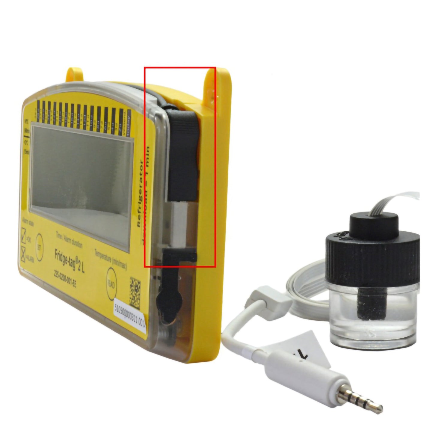 DATA LOGGER, VACCINE W/VIAL &PROBE 2.0-8.0C