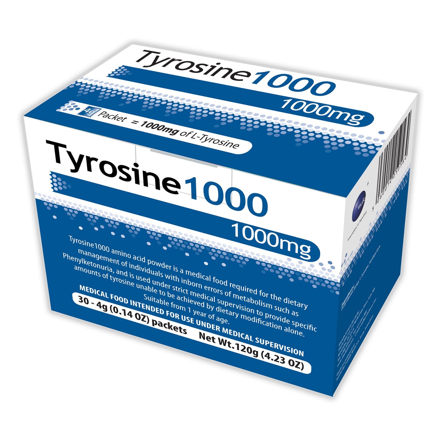 SUPPLEMENT, TYROSINE AMINO ACID 30X4G
