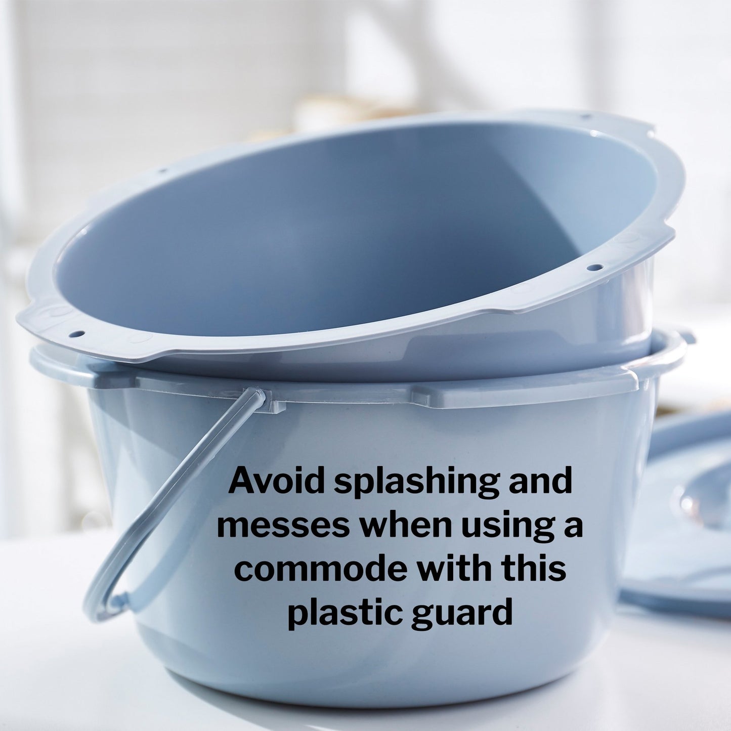 GUARD, SPLASH F/COMMODE