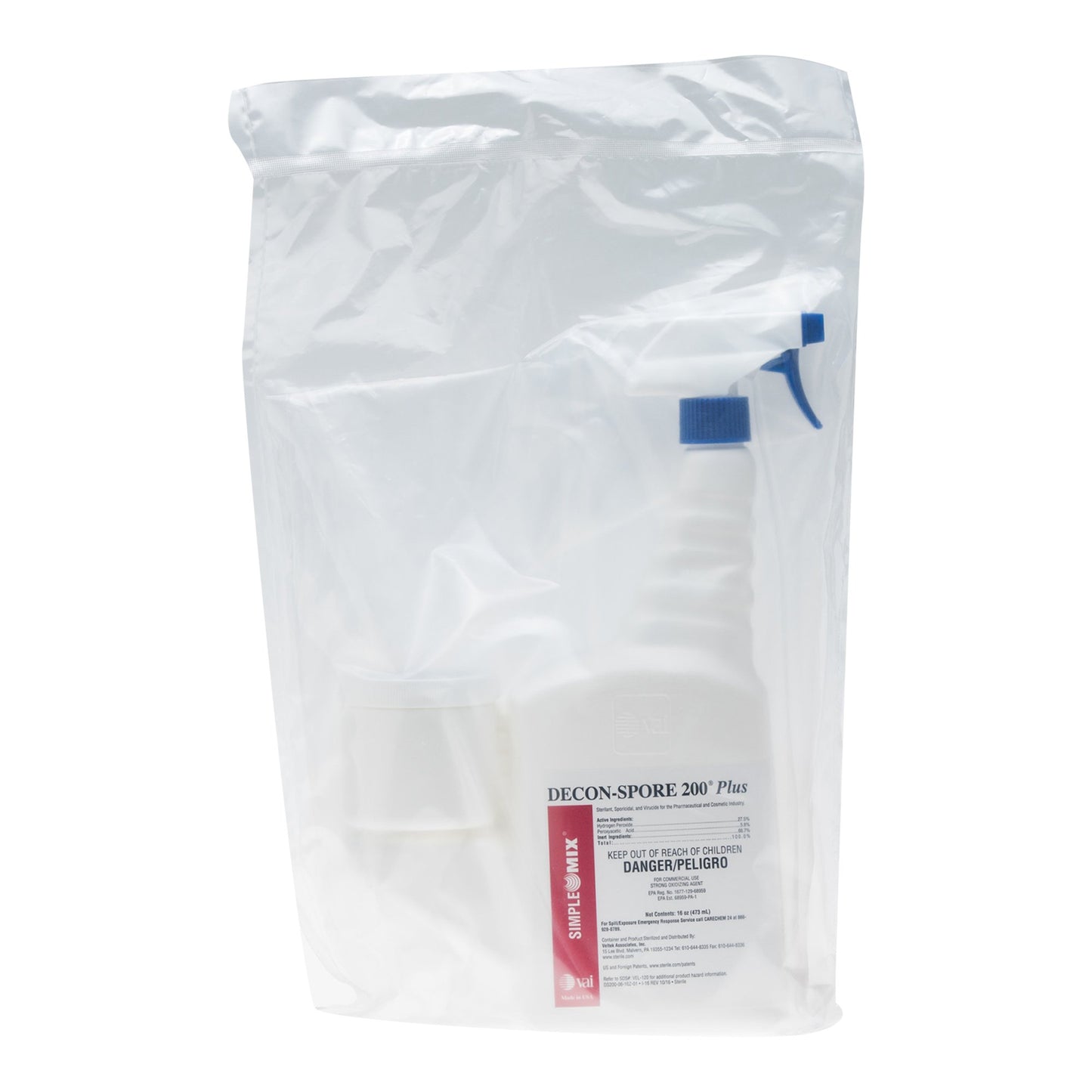 DISINFECTANT, DECON-SPORE 200+STR TRIG SPRY 16OZ