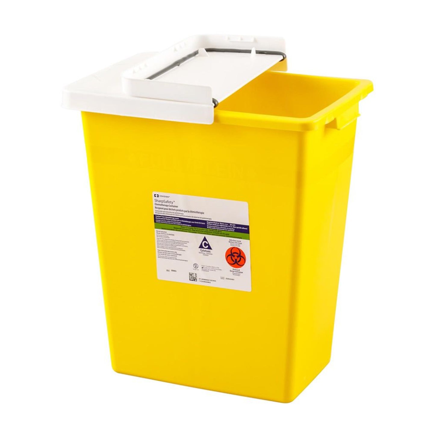 CONTAINER, SHARPS CHEMO YLW 8GL
