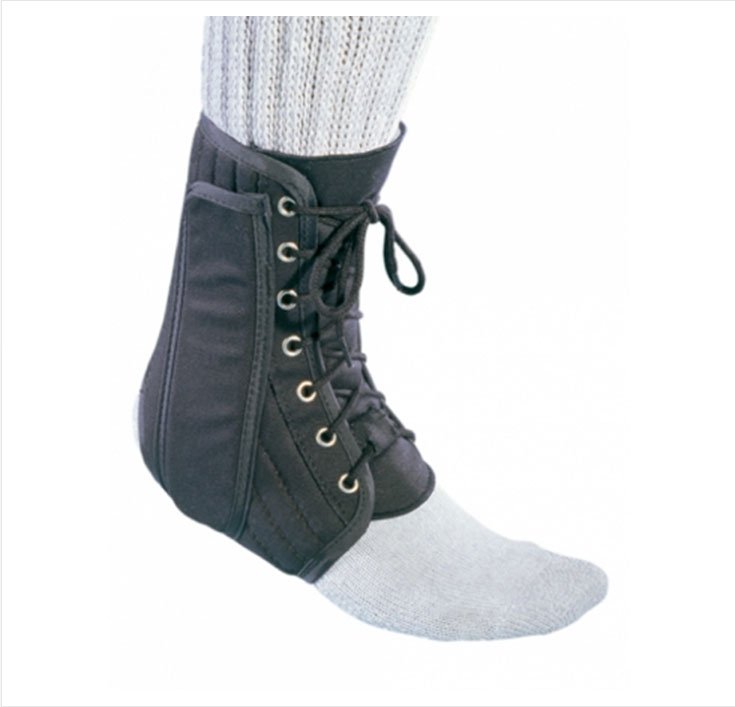 ANKLE BRACE, CANVAS LACE-UP MED DJORTH
