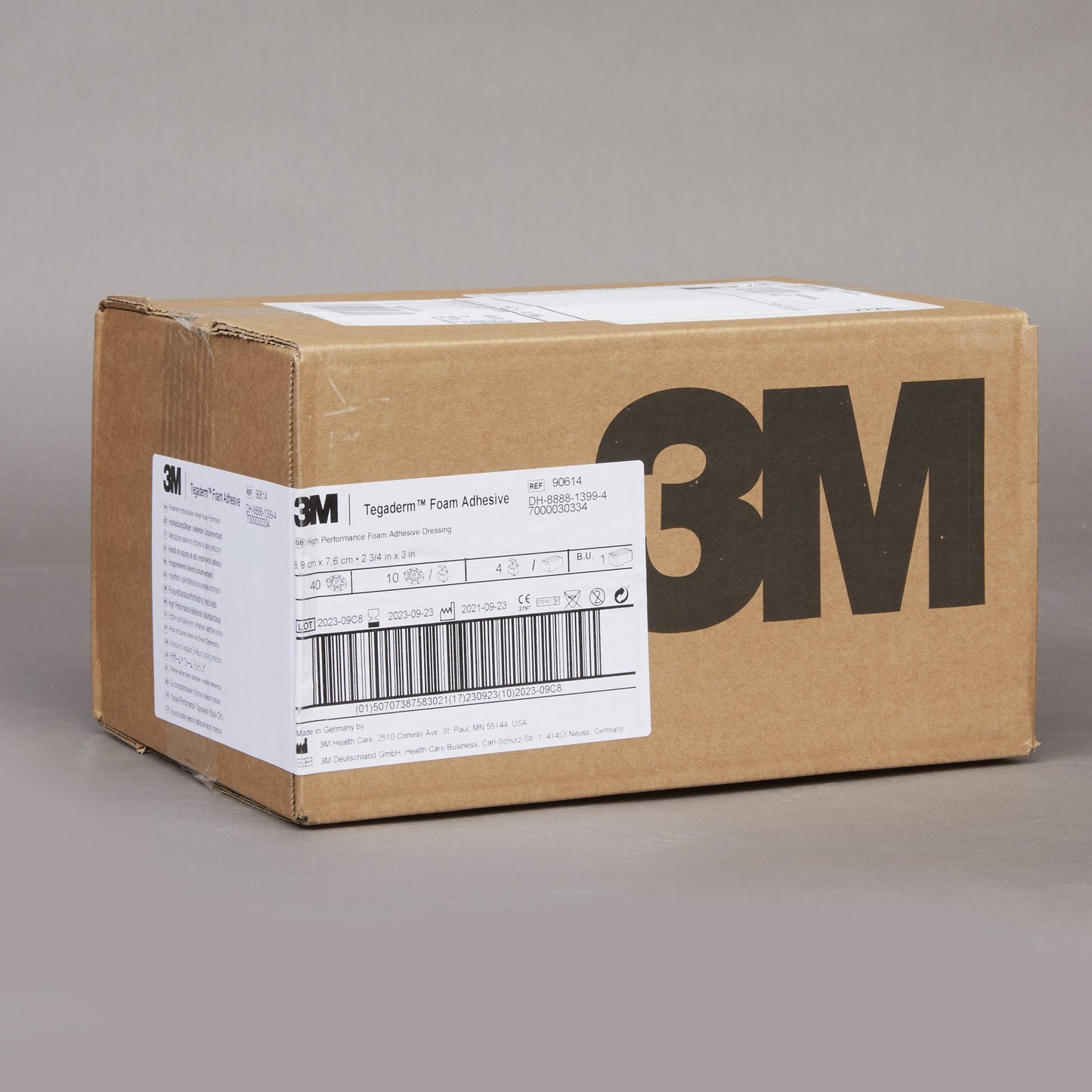 DRESSING, TEGADERM FOAM OVL 23/4"X3"