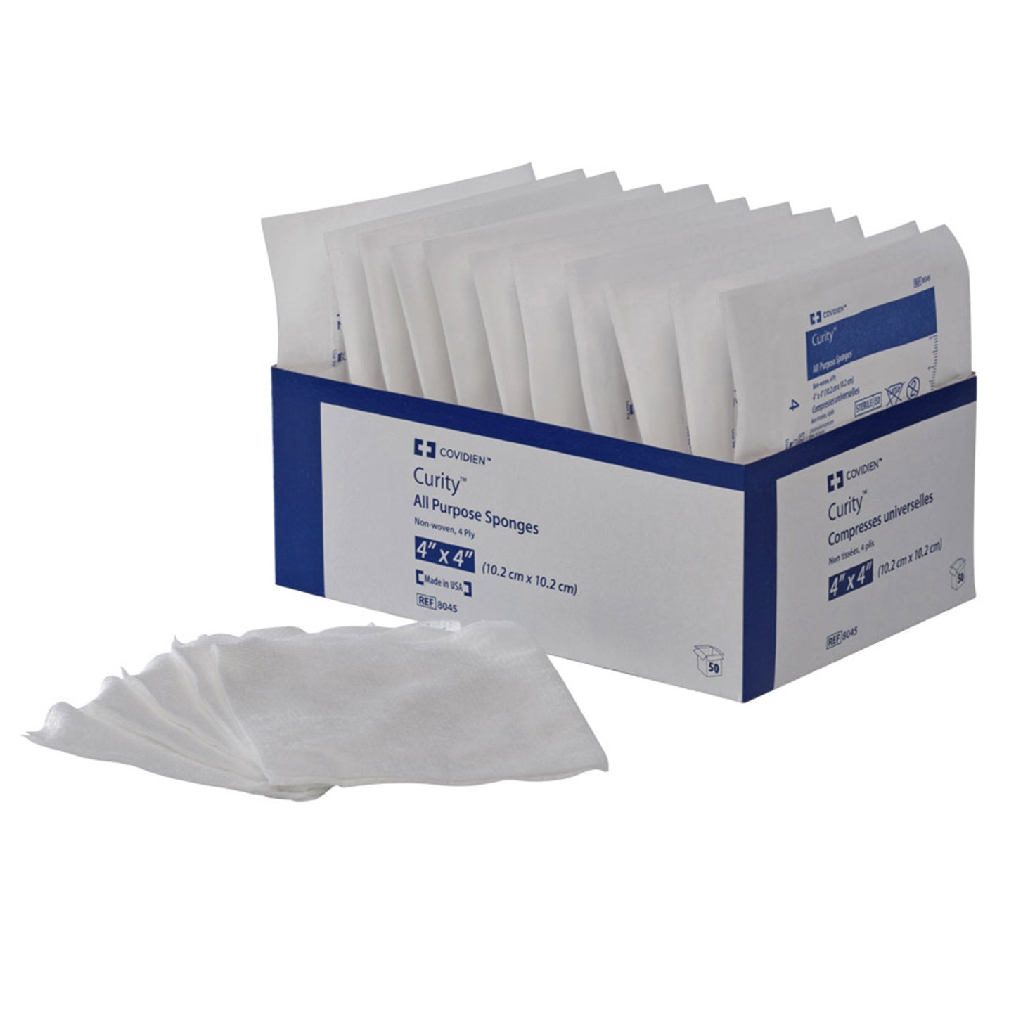 SPONGE, GAUZE CURITY STR 4"X4"