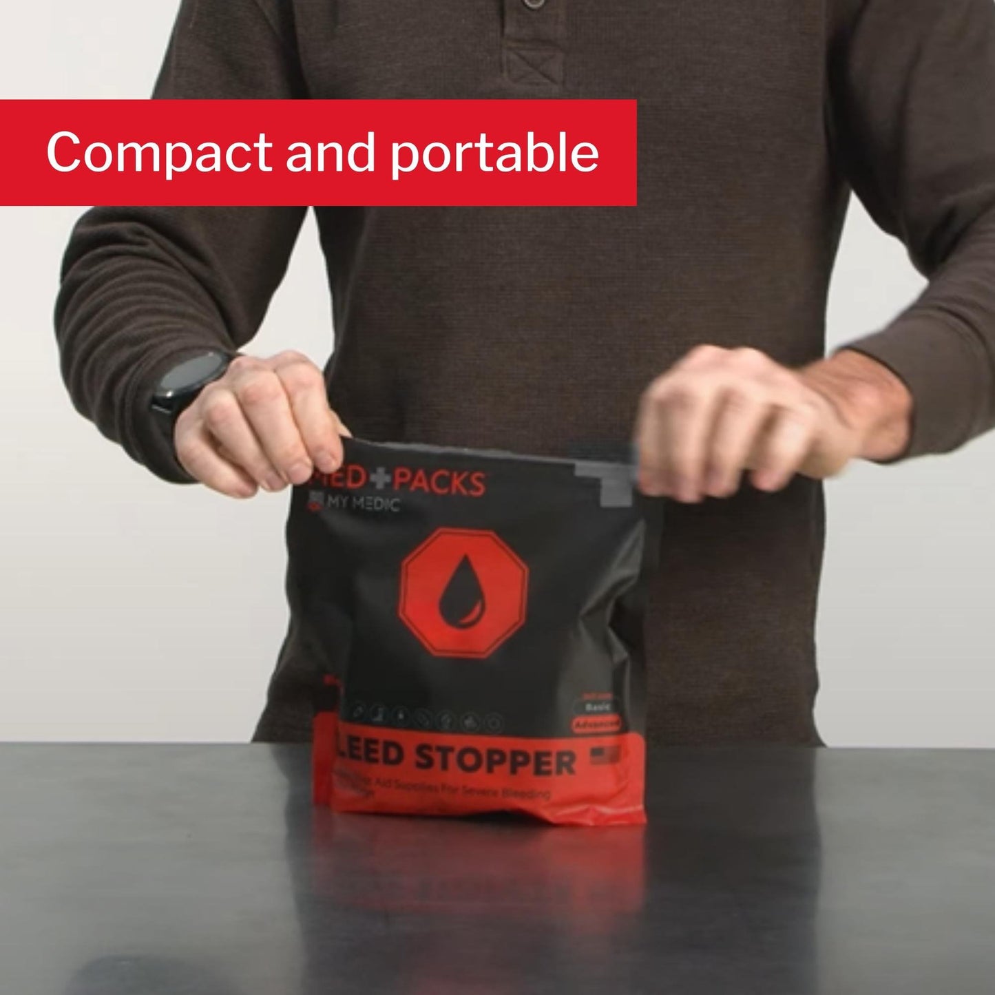 FIRST AID PACK, BLEED STOPPERALL-IN-ONE ADVANCED