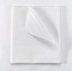 SHEET, BED TISSUE/POLY WHT 60X96