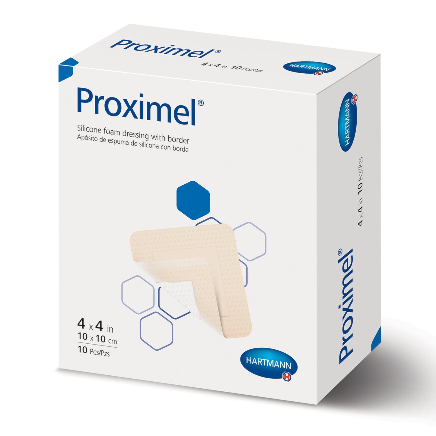 DRESSING, WND PROXIMEL BASIC FM W/BRDR 4X4"
