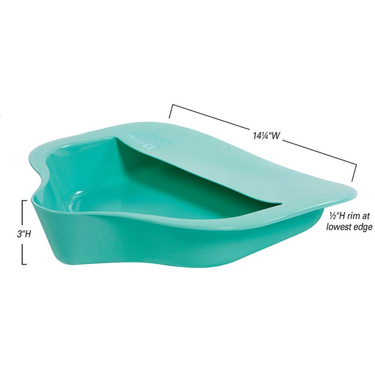 BEDPAN, BARIATRIC POLY 1200LBCAP ALIMD