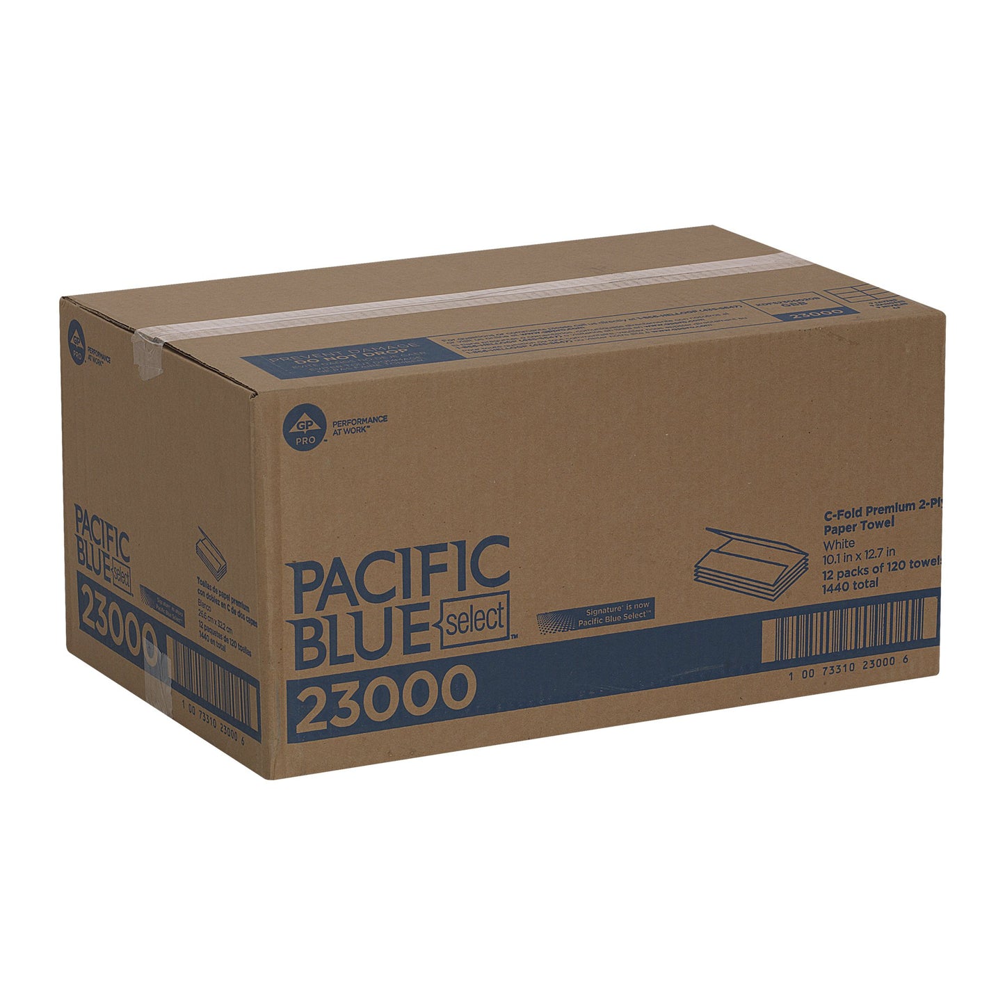 TOWEL, PAPER C-FOLD 2PLY 10"X13"