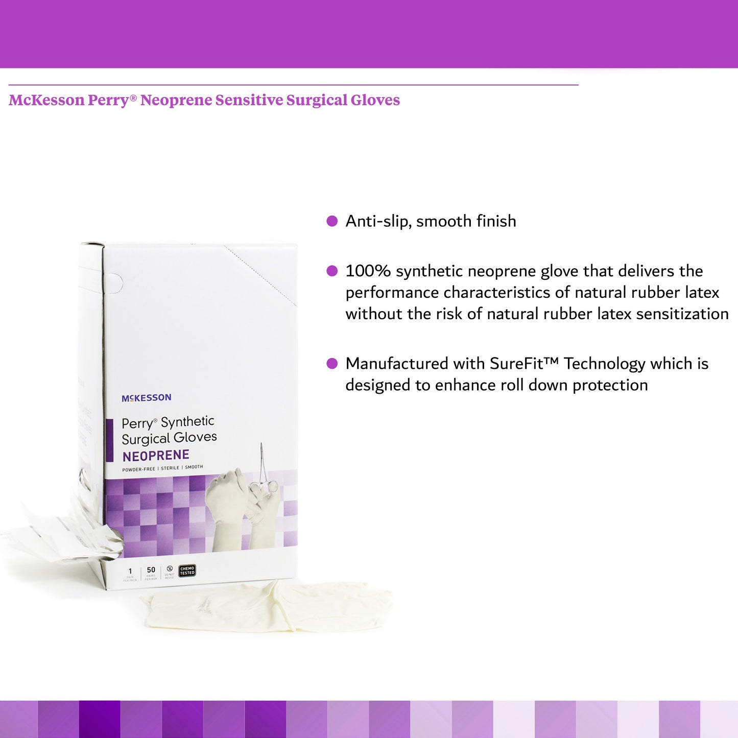 GLOVE, SURG NPRN 7.0 STR2 SMTHCHEMO