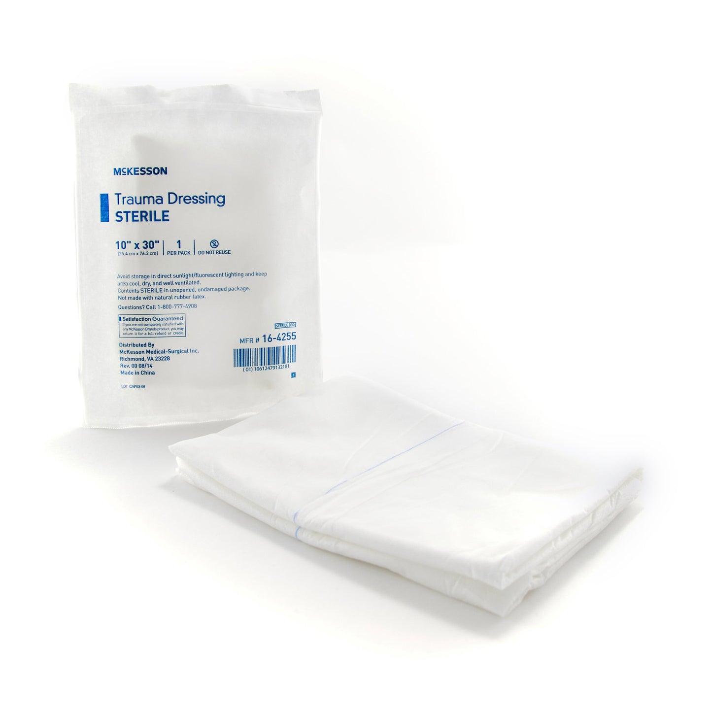 DRESSING, TRAUMA 10"X30" STR LF