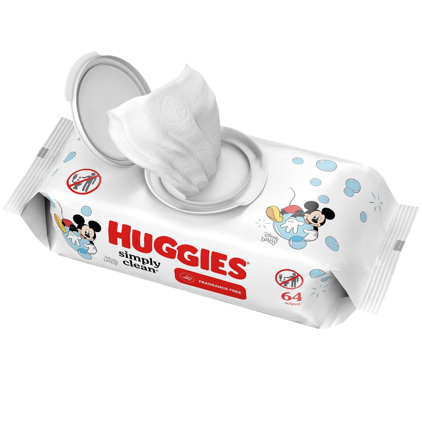 WIPE, BABY HUGGIES SIMPLE CLEAN