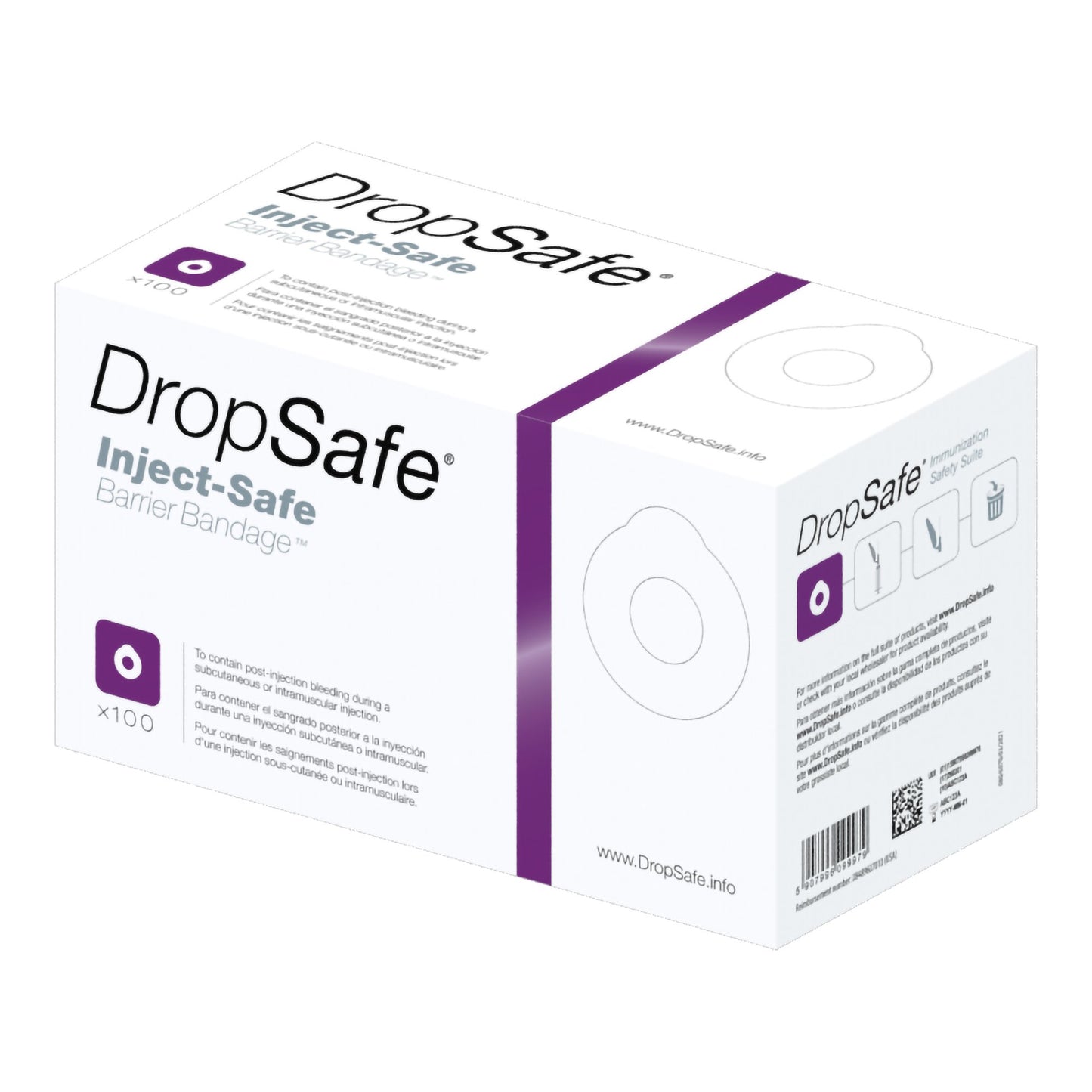 BANDAGE, BARRIER DROPSAFE INJECT-SAFE