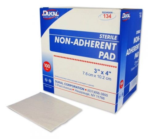 PAD, NON ADHERENT STR 3X4