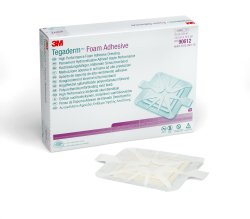 DRESSING, TEGADERM FOAM ADHSV4"X4"