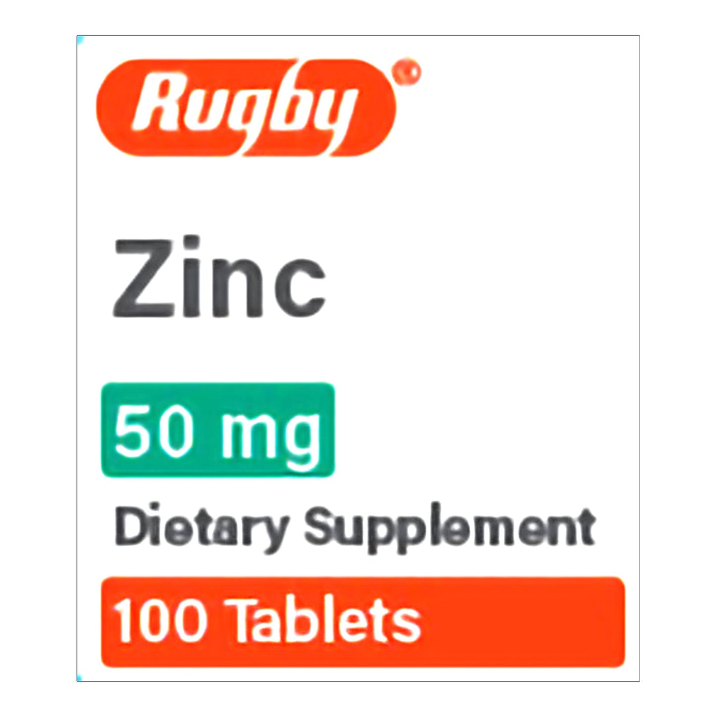 ZINC, TAB 50MG