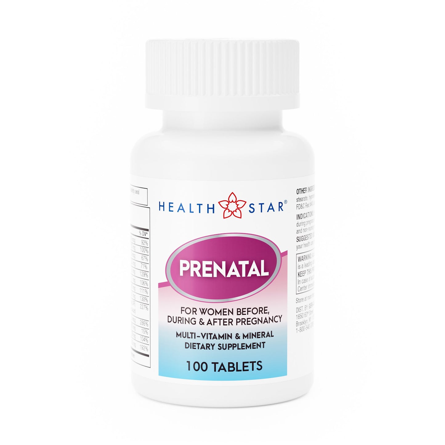 PRENATAL, TAB W/FOLIC 27-0.8MG