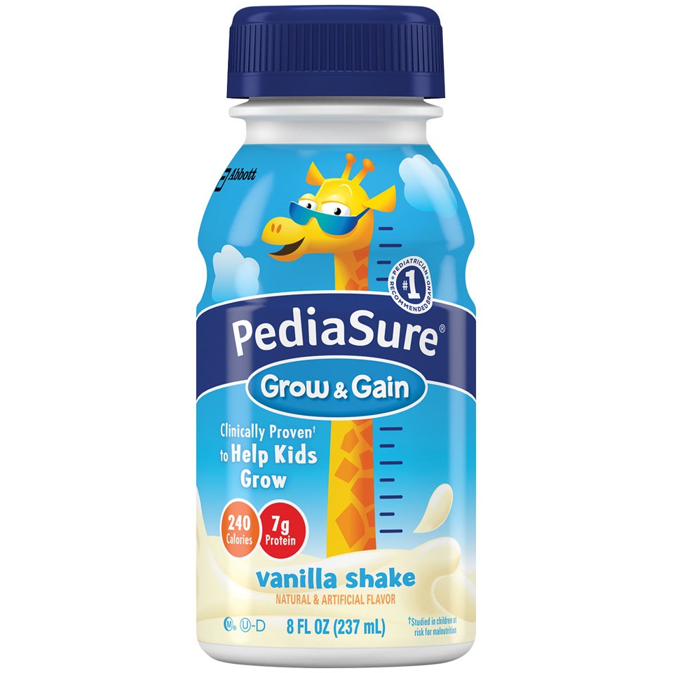 PEDIASURE, RTD VAN 8OZ BTL