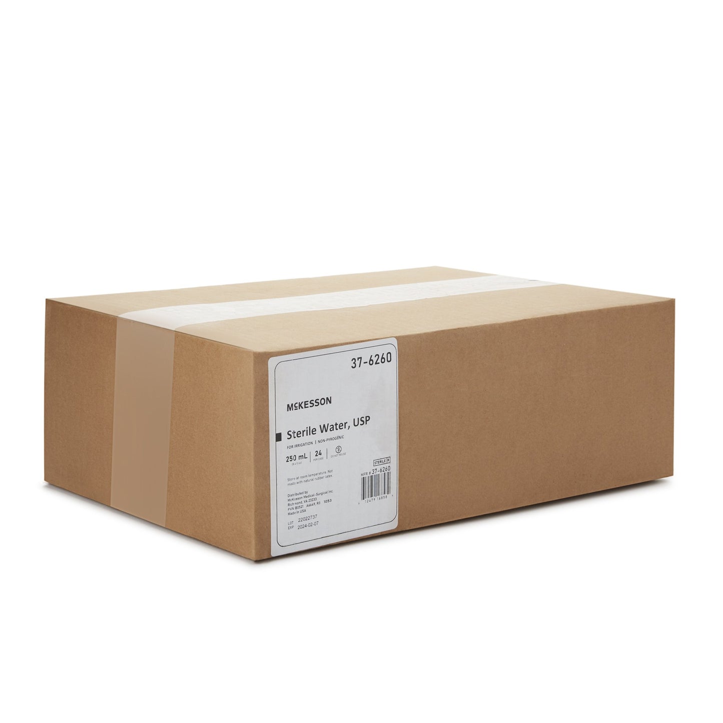WATER, IRR SOL STR 250ML