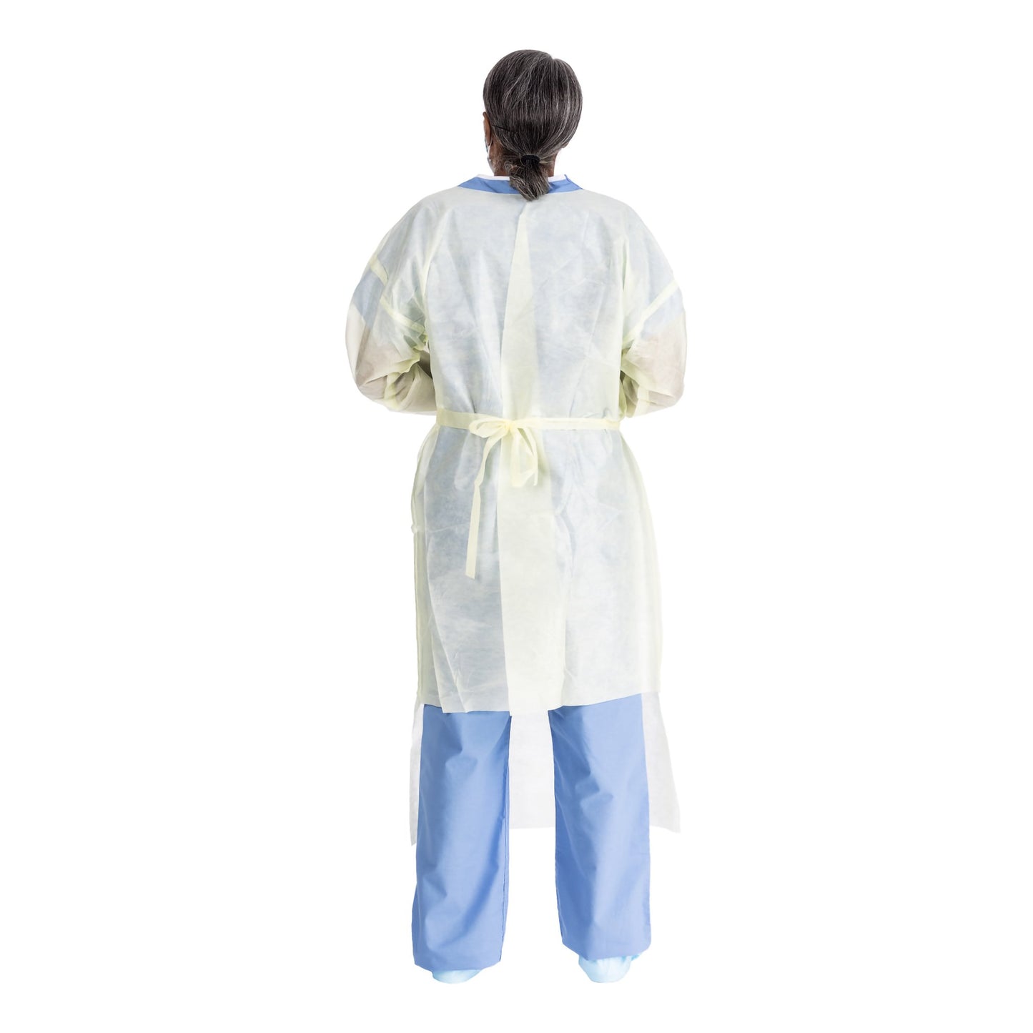 GOWN, ISOLATION AAMI LV2 TRI-LAYER LG YLW LG