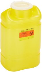 CONTAINER, SHARPS CHEMO YLW 5.1GL