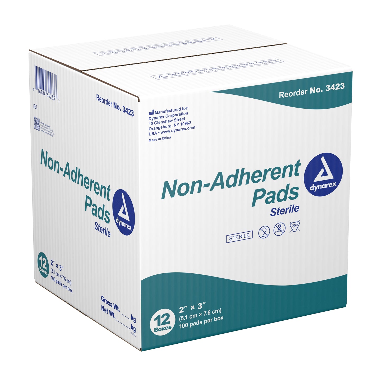 PADS NON/ADHERANT STER 2X3D928 DYNREX