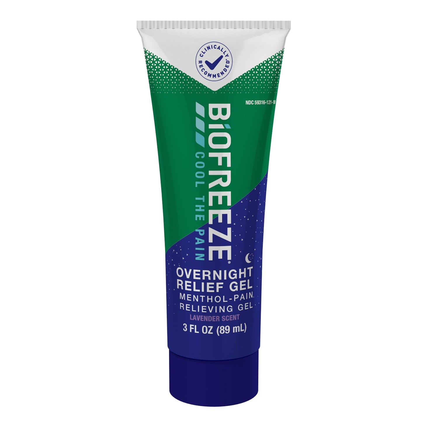 BIOFREEZE, GEL CLASSIC TUBE OVERNIGHT COLORLESS 3OZ