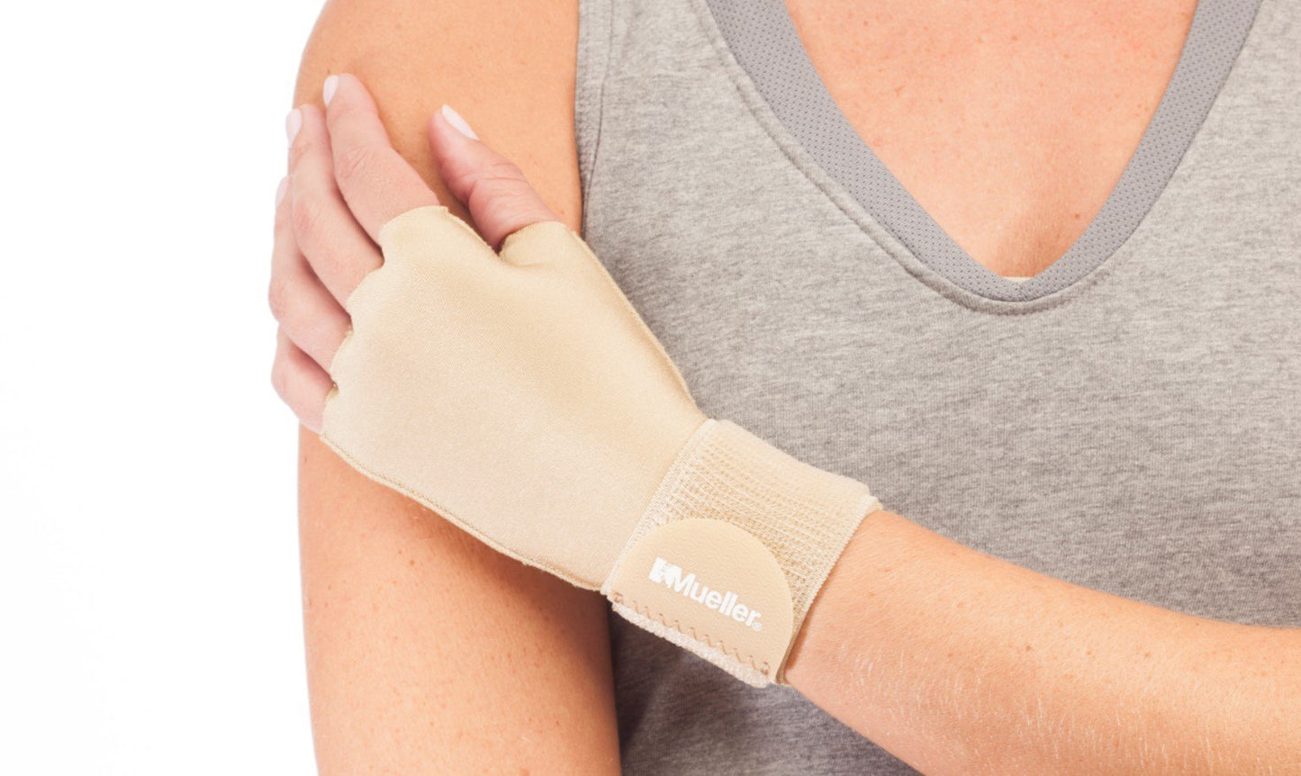 GLOVE, COMPRESSION SINGLE BGE SM/MED