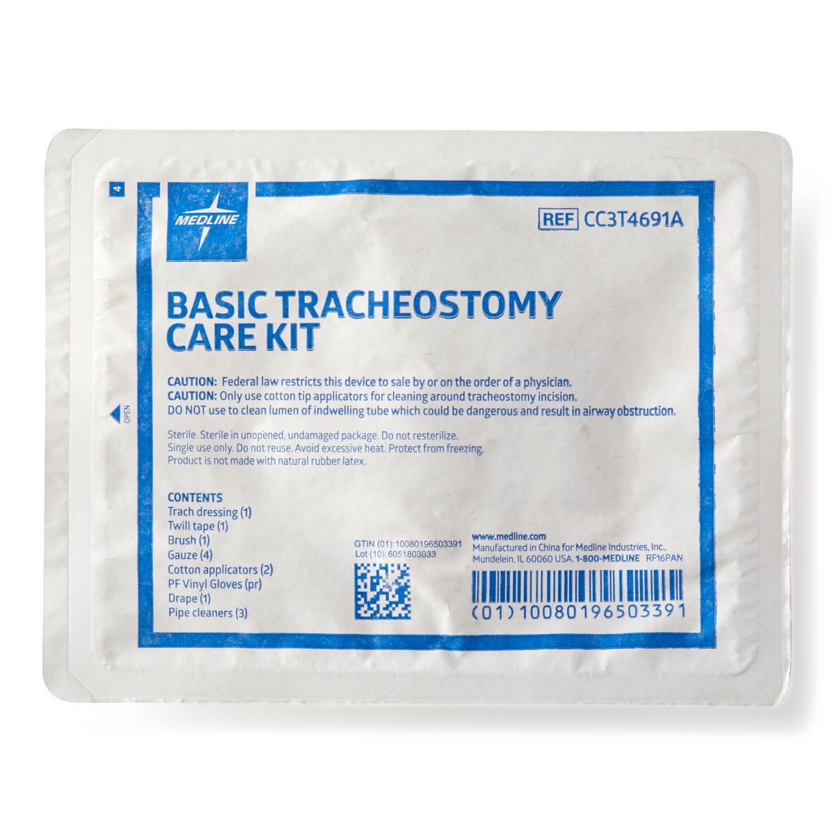 TRACH CARE KIT, STARTER W/SUPPLIES
