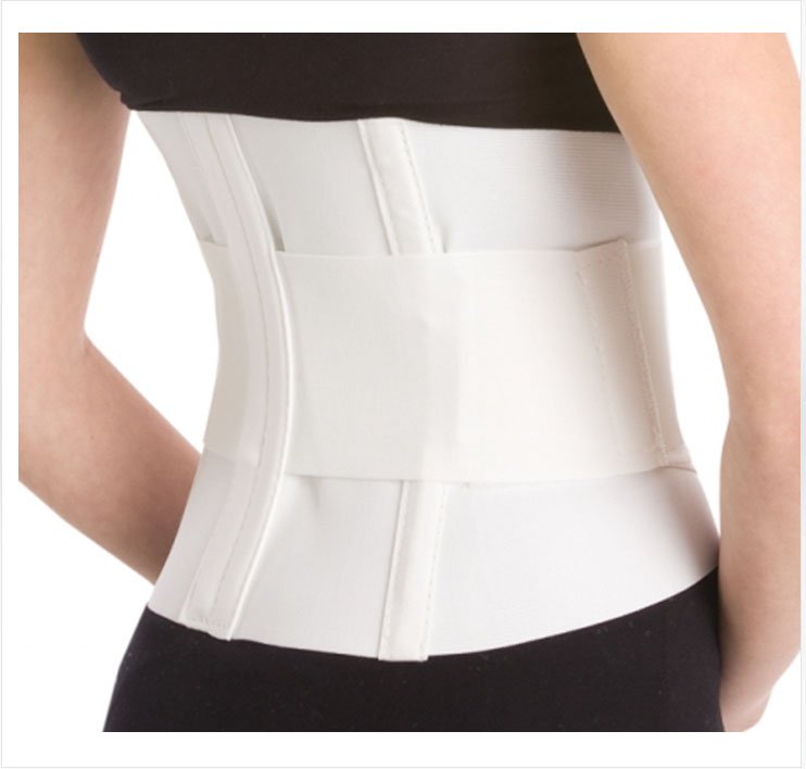 SACRO-LUMBAR SUPPORT, DBL PULL10" LG DJORTH