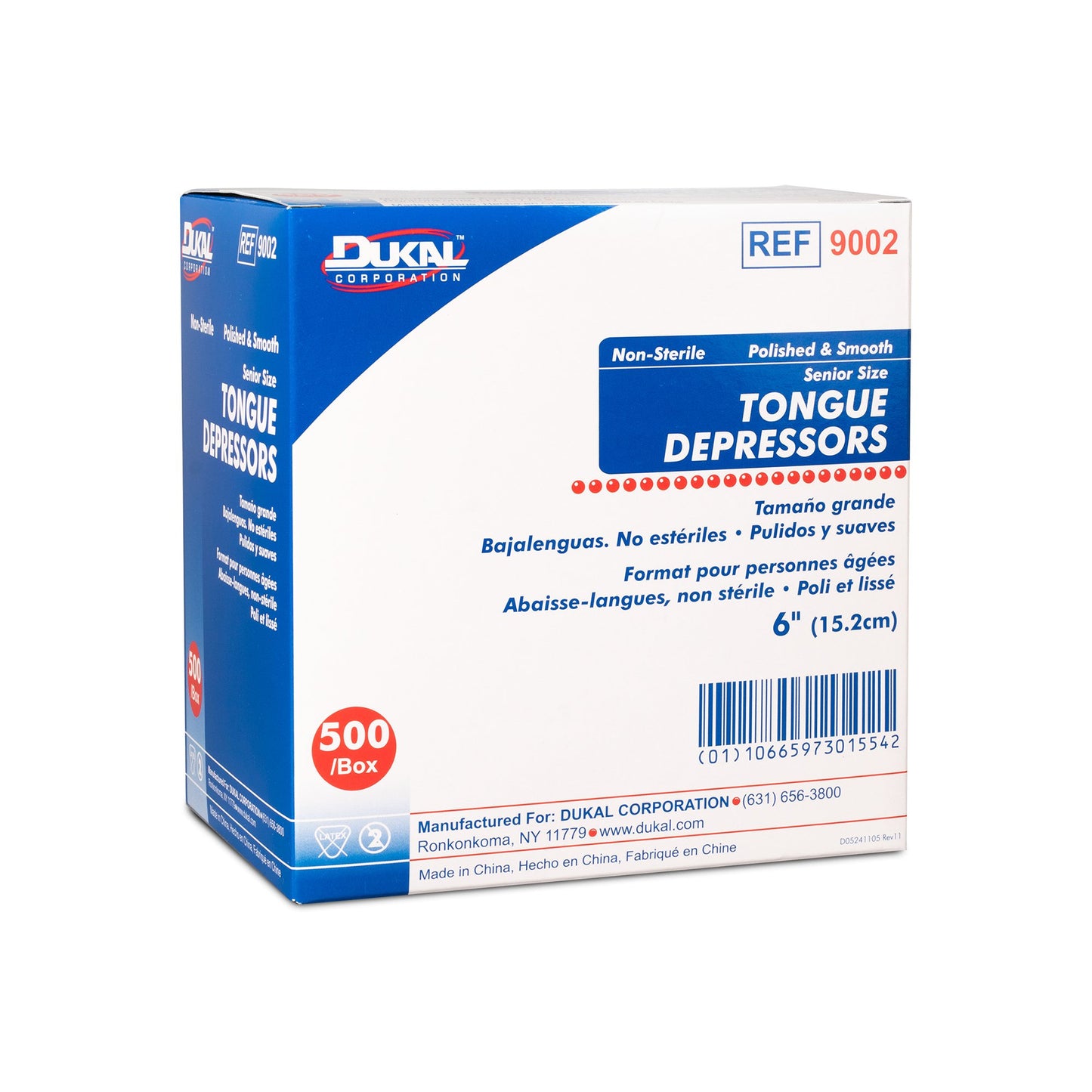 DEPRESSOR, TONGUE N/S 6"