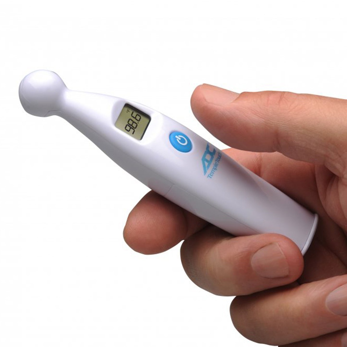 THERMOMETER, TEMPLE TOUCH DISPLAY