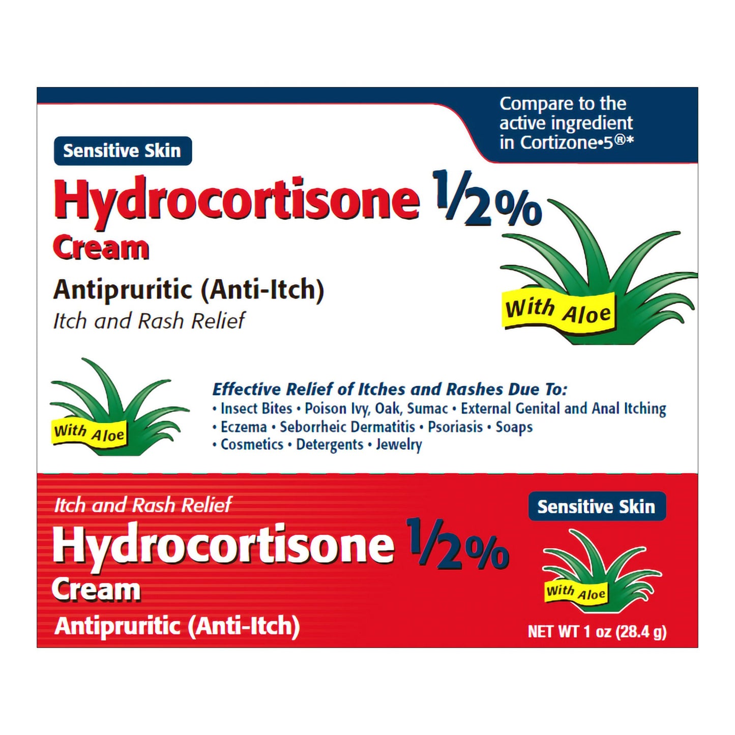 HYDROCORTISONE, CRM 0.5% 1OZ9TARO