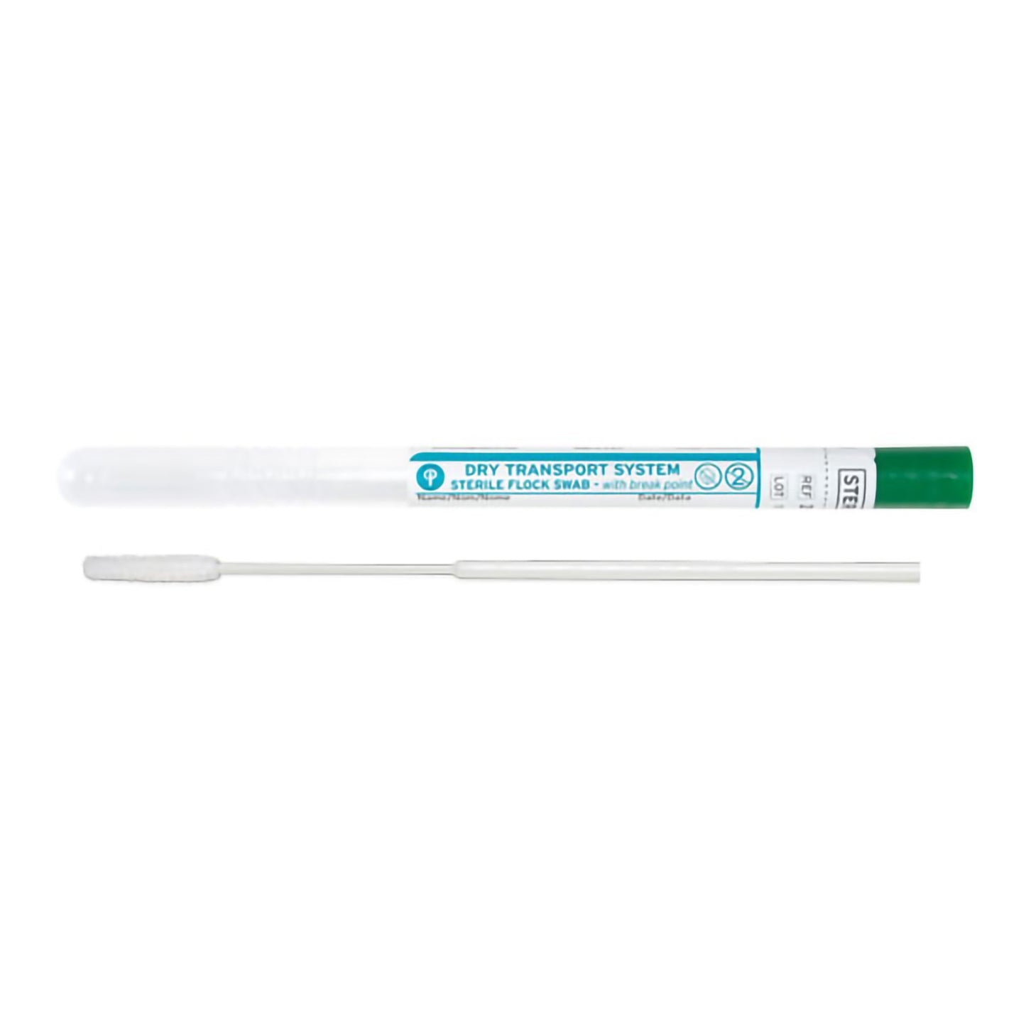 SWAB, NASOPHARYNGEAL FLOCKED SM TIP STR
