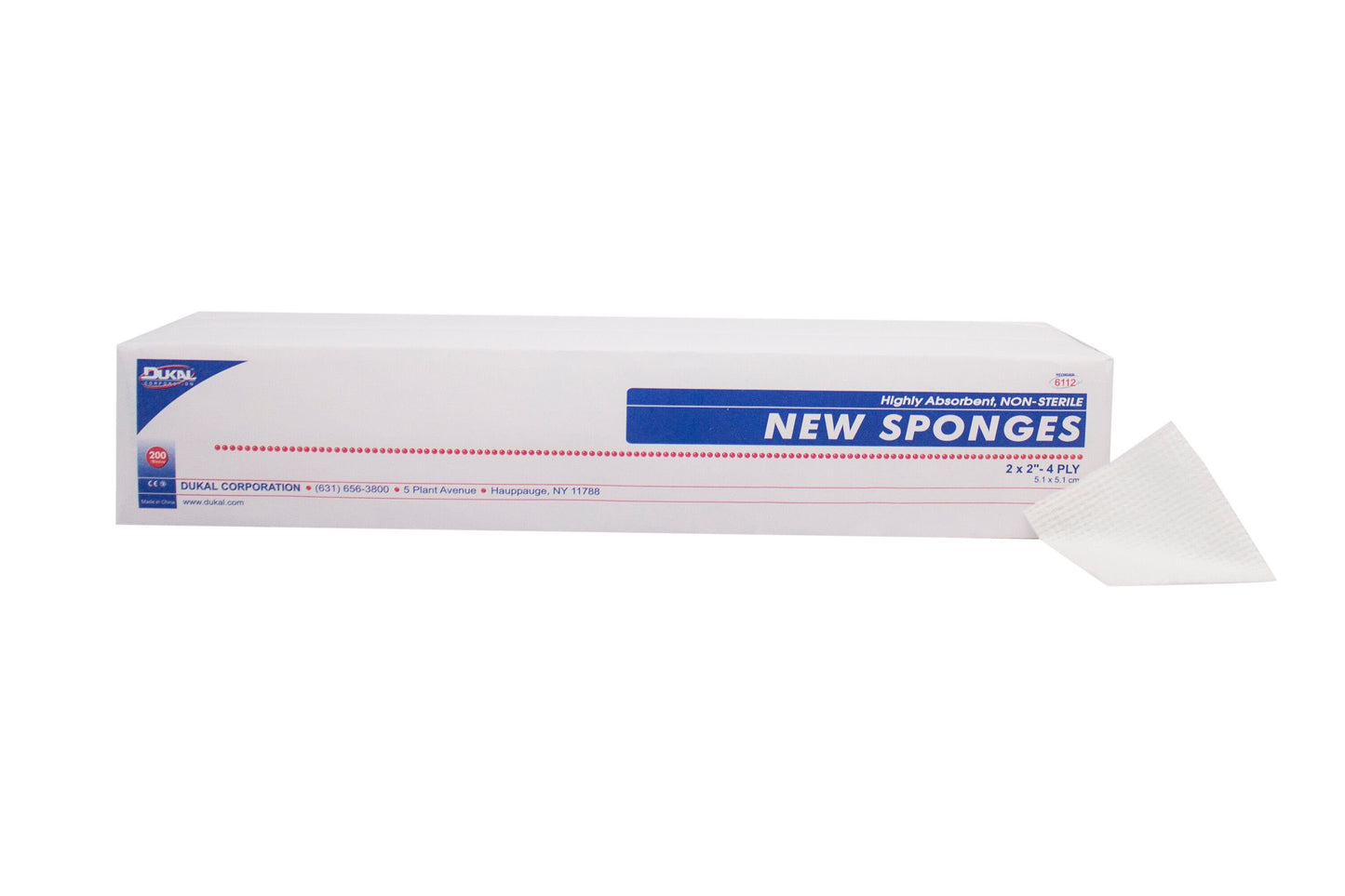 SPONGE, GAUZE 4PLY 2X2
