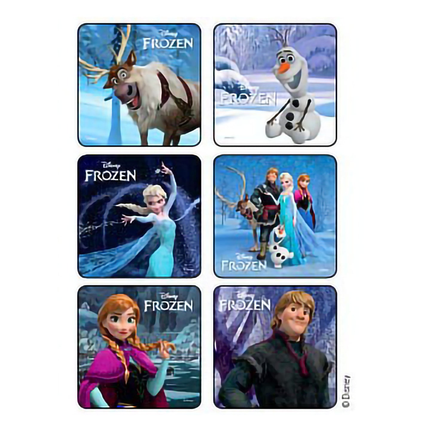STICKER, DISNEY FROZEN