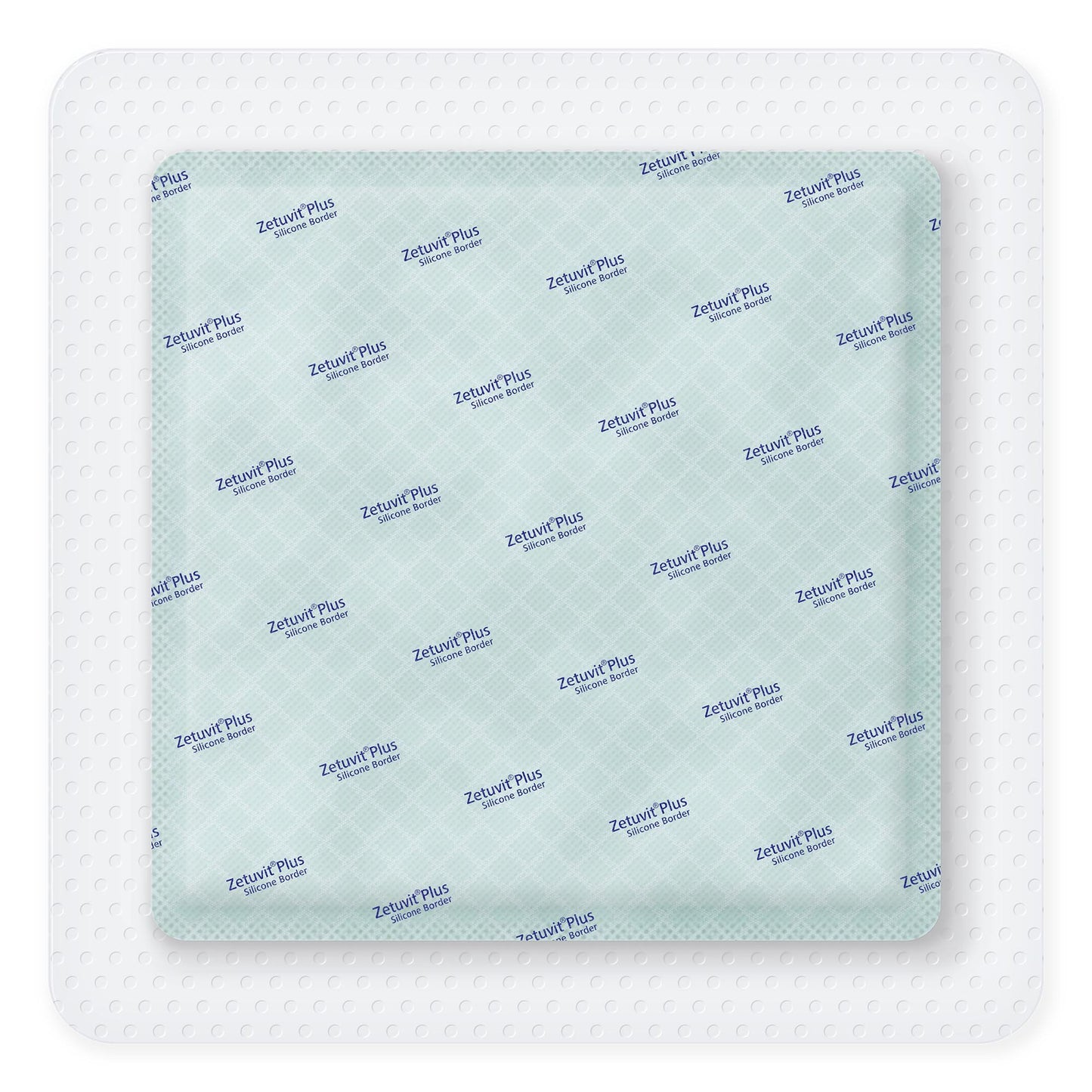 DRESSING, WND ZETUVIT + SAP BRDR SIL ADH 8"X8"